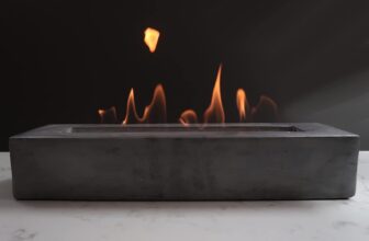 ROUNDFIRE Large Rectangle Tabletop Fire Pit Review