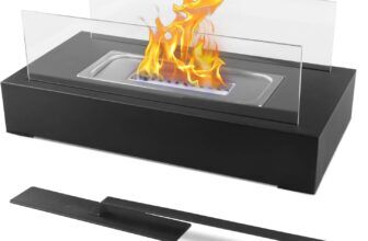 Tabletop Fire Pit Outdoor Portable Table Top Firepit Indoor Tabletop Fireplace Review