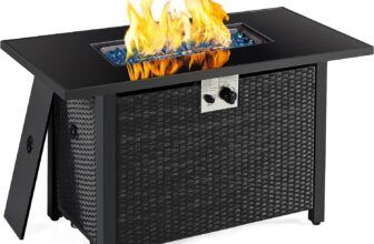 Yaheetech 43 in Gas Fire Pit Review